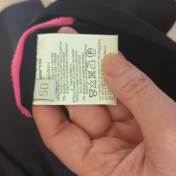 Vintage Italian colour block dress - Picture 5 of 6